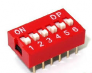 Dipswitch 6 polig